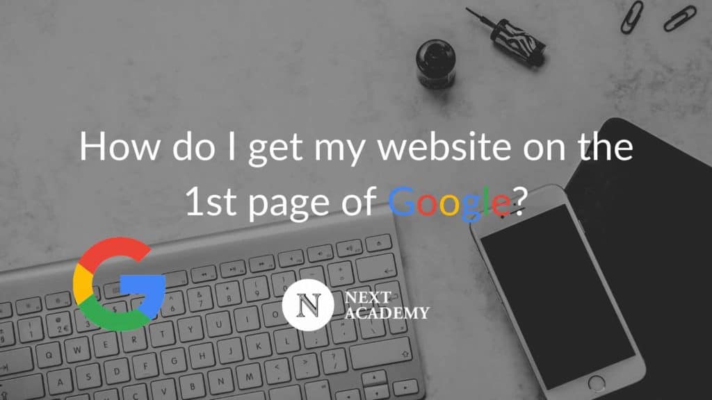 how-first-page-google