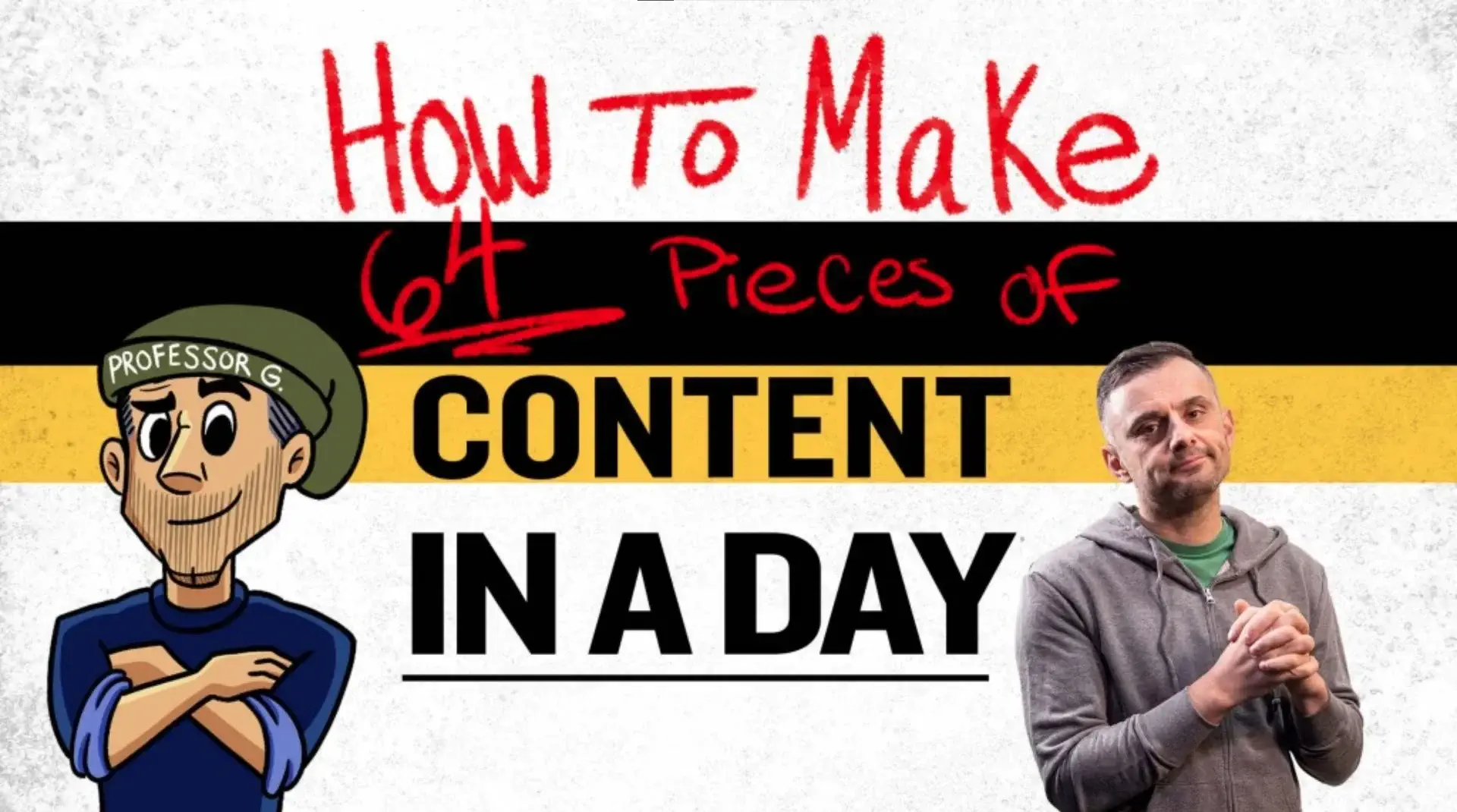 How to Make 64 Pieces of Content in A day Gary Vee