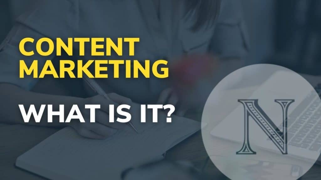 Content Marketing - what is it banner